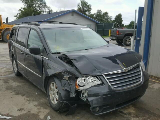 2A4RR5D18AR270740 - 2010 CHRYSLER TOWN & COU BLACK photo 1