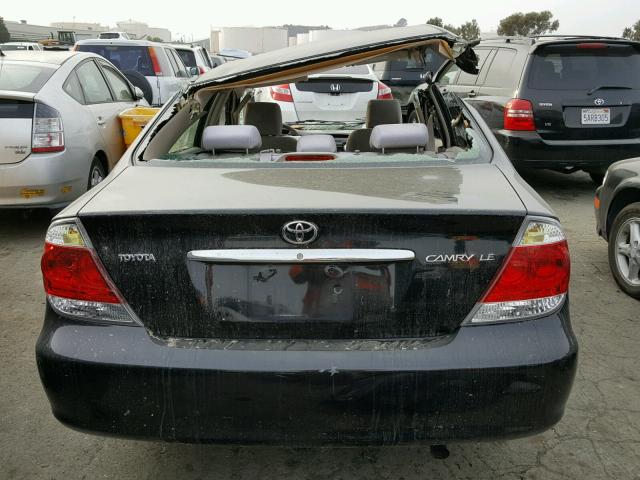 4T1BE32K65U046776 - 2005 TOYOTA CAMRY LE BLACK photo 9