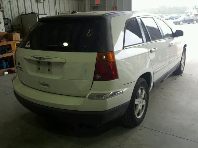 2C4GM68485R323917 - 2005 CHRYSLER PACIFICA T WHITE photo 4