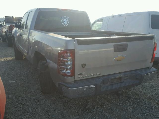 1GCEK29099Z117860 - 2009 CHEVROLET SILVERADO SILVER photo 3