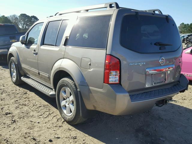 5N1AR18U98C608046 - 2008 NISSAN PATHFINDER GOLD photo 3