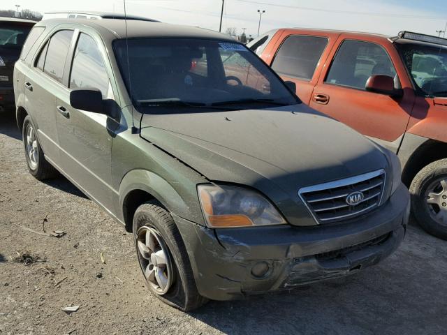 KNDJD736375753472 - 2007 KIA SORENTO EX GREEN photo 1