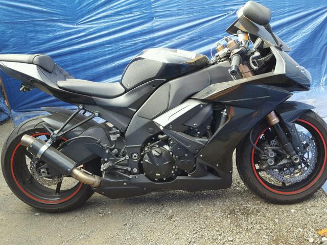 JKAZXCE188A007364 - 2008 KAWASAKI ZX1000 E BLACK photo 10