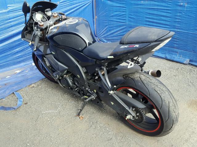 JKAZXCE188A007364 - 2008 KAWASAKI ZX1000 E BLACK photo 3