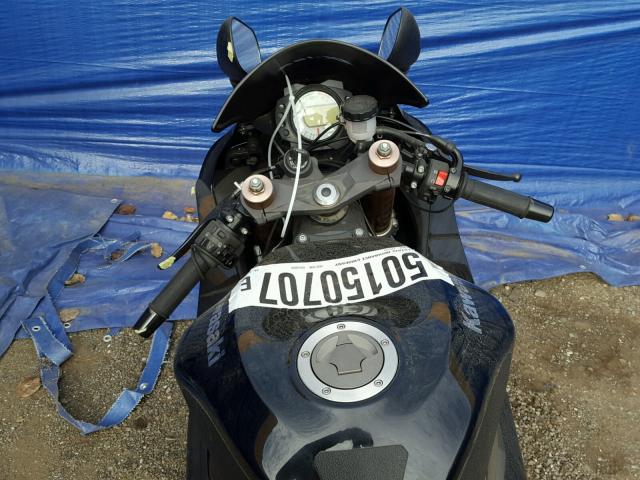 JKAZXCE188A007364 - 2008 KAWASAKI ZX1000 E BLACK photo 5