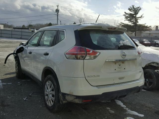 5N1AT2MV7GC889364 - 2016 NISSAN ROGUE S WHITE photo 3