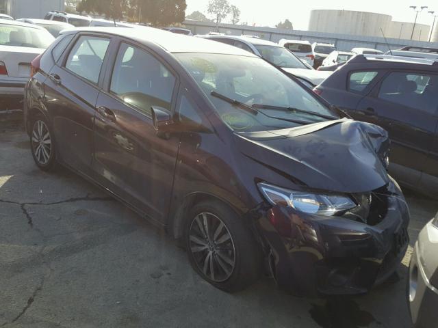 3HGGK5H83FM746532 - 2015 HONDA FIT EX PURPLE photo 1