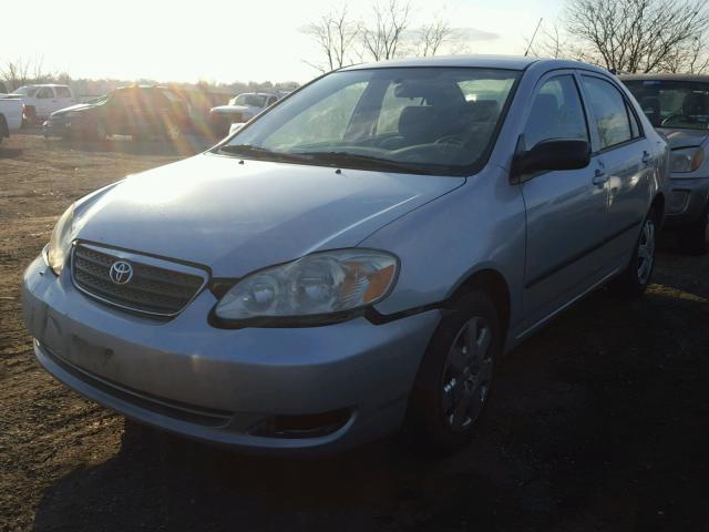 1NXBR32E96Z580791 - 2006 TOYOTA COROLLA CE SILVER photo 2