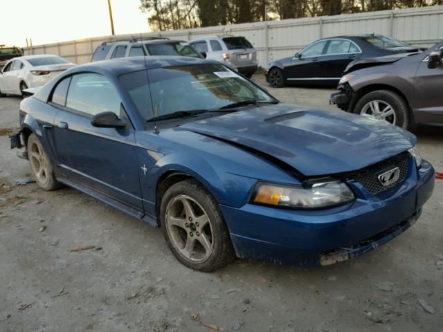 1FAFP4045YF151947 - 2000 FORD MUSTANG BLUE photo 1