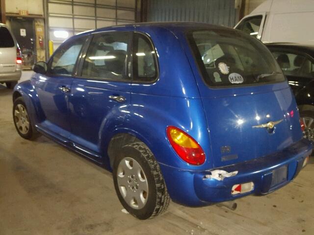 3C8FY58B45T594350 - 2005 CHRYSLER PT CRUISER BLUE photo 3