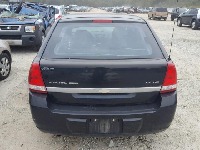 1G1ZU64824F170466 - 2004 CHEVROLET MALIBU MAX შავი ფოტო 10