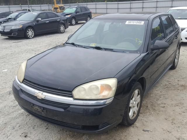 1G1ZU64824F170466 - 2004 CHEVROLET MALIBU MAX შავი ფოტო 2