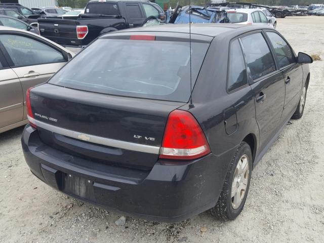 1G1ZU64824F170466 - 2004 CHEVROLET MALIBU MAX შავი ფოტო 4