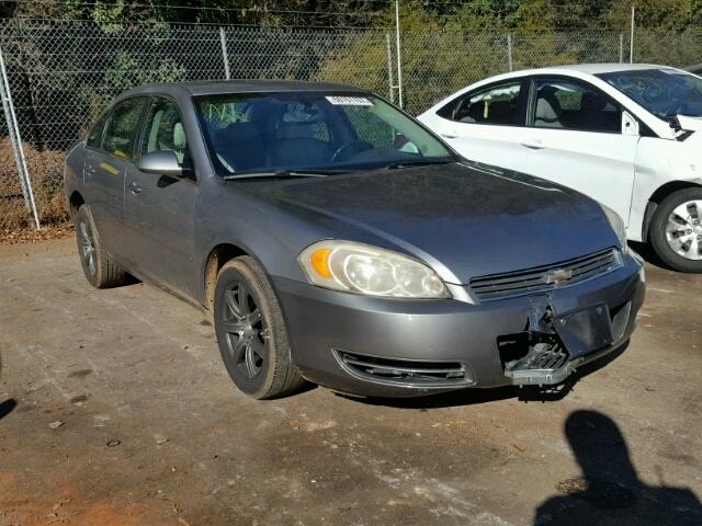 2G1WT58N479182731 - 2007 CHEVROLET IMPALA LT GRAY photo 1