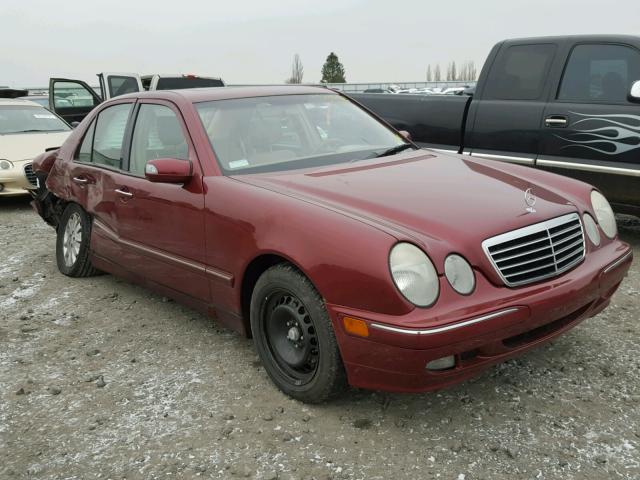 WDBJF65J21B355974 - 2001 MERCEDES-BENZ E 320 MAROON photo 1