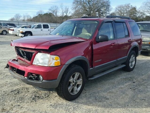 1FMZU73K75UB61443 - 2005 FORD EXPLORER X MAROON photo 2