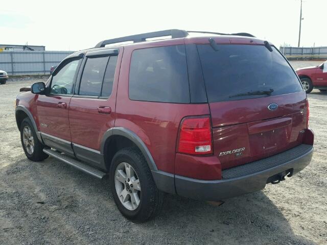 1FMZU73K75UB61443 - 2005 FORD EXPLORER X MAROON photo 3