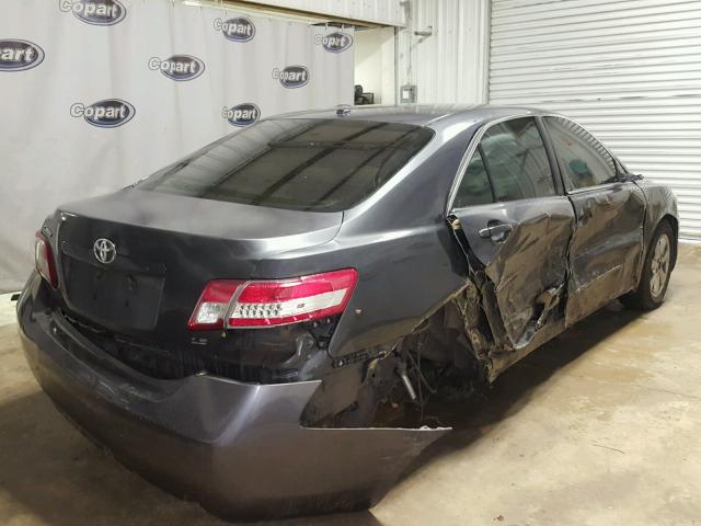 4T1BF3EK4BU123200 - 2011 TOYOTA CAMRY BASE CHARCOAL photo 4