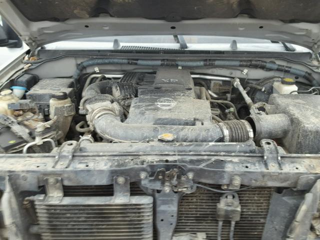 5N1AN08W47C535691 - 2007 NISSAN XTERRA OFF SILVER photo 7