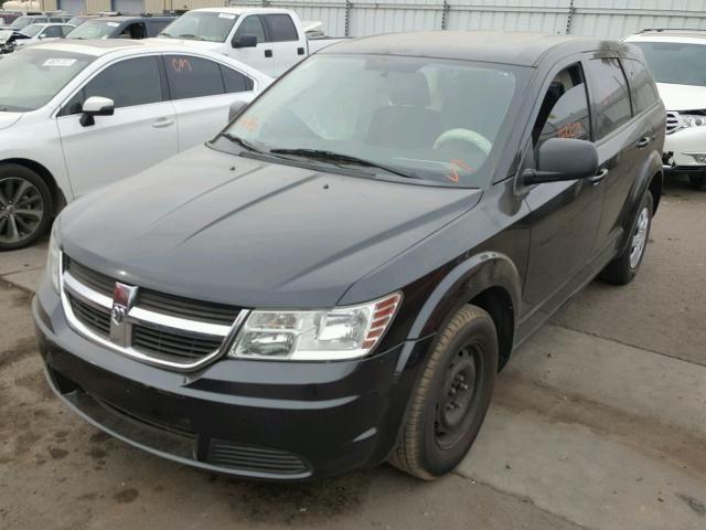 3D4GG47B79T517257 - 2009 DODGE JOURNEY SE BLACK photo 2