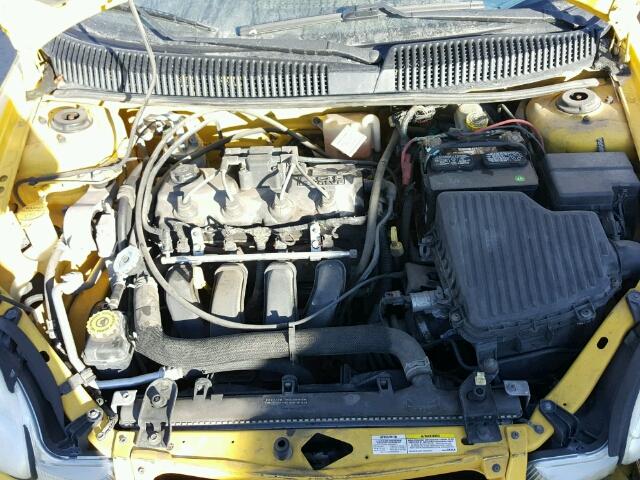 1B3ES56C82D612023 - 2002 DODGE NEON ES YELLOW photo 7