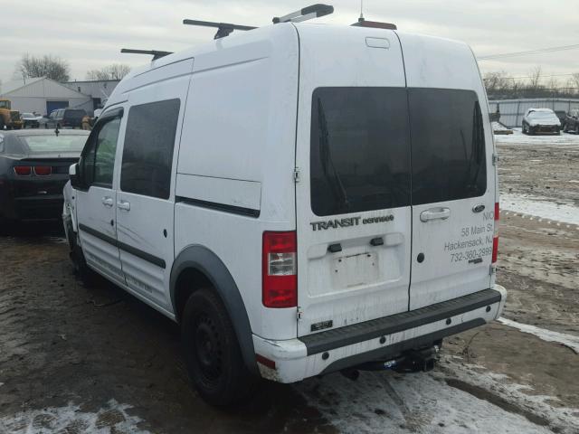 NM0KS9BNXDT137836 - 2013 FORD TRANSIT CO WHITE photo 3