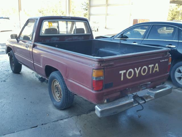 JT4RN50R9G0191691 - 1986 TOYOTA PICKUP 1/2 BURGUNDY photo 3