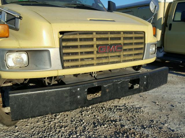 1GDJ5C1G06F900224 - 2006 GMC C5500 C5C0 YELLOW photo 9