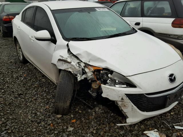 JM1BL1SG1A1142160 - 2010 MAZDA 3 I WHITE photo 1