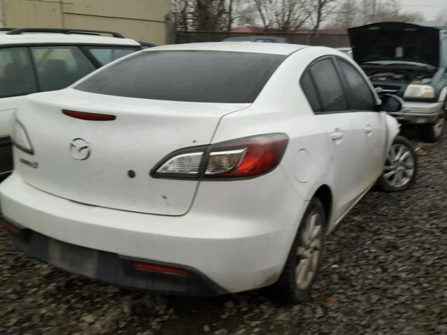 JM1BL1SG1A1142160 - 2010 MAZDA 3 I WHITE photo 4