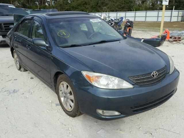 4T1BE32KX4U343080 - 2004 TOYOTA CAMRY LE GREEN photo 1