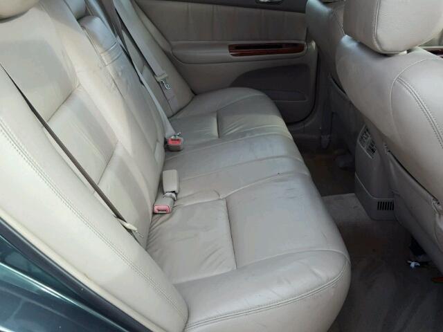 4T1BE32KX4U343080 - 2004 TOYOTA CAMRY LE GREEN photo 6