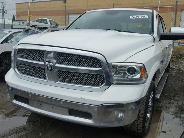 1C6RR7WM2FS559005 - 2015 RAM 1500 LONGH WHITE photo 2