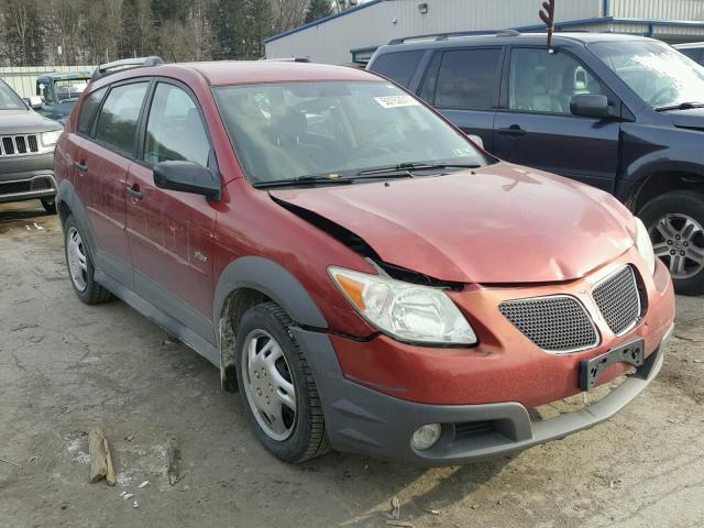 5Y2SL65806Z424316 - 2006 PONTIAC VIBE BURGUNDY photo 1