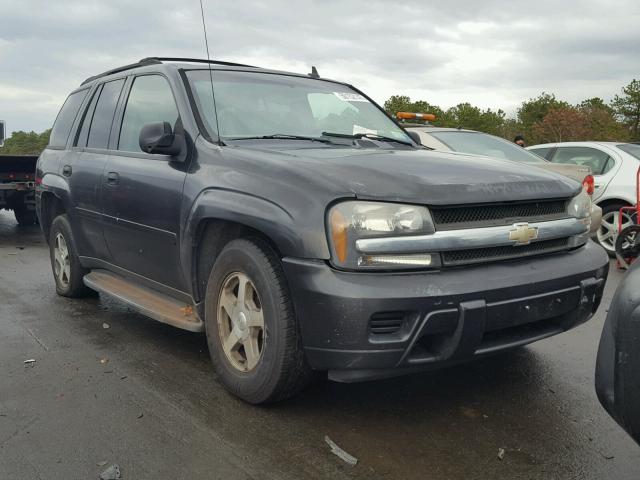 1GNDT13S762263621 - 2006 CHEVROLET TRAILBLAZE GRAY photo 1