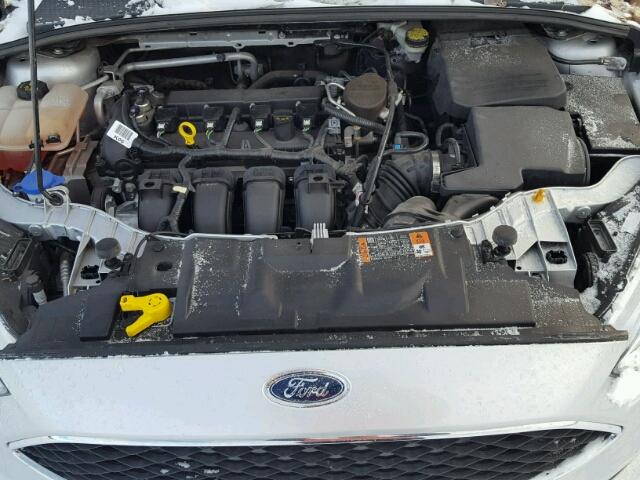 1FADP3K23FL288395 - 2015 FORD FOCUS SE SILVER photo 7