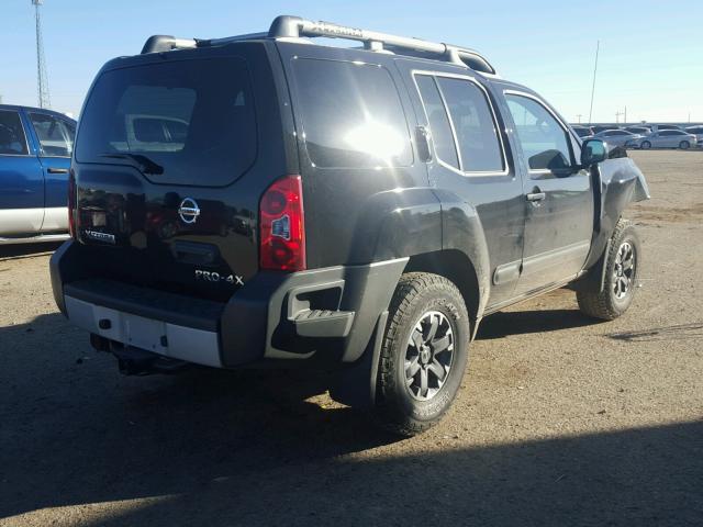 5N1AN0NW6FN661705 - 2015 NISSAN XTERRA X BLACK photo 4