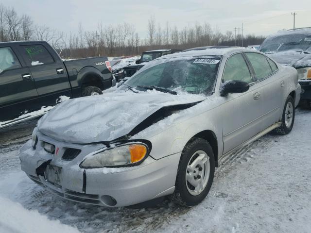 1G2NE52F13C108849 - 2003 PONTIAC GRAND AM S SILVER photo 2