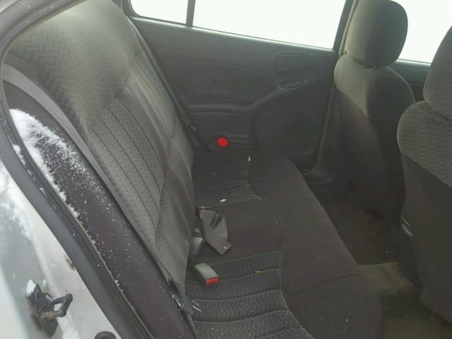 1G2NE52F13C108849 - 2003 PONTIAC GRAND AM S SILVER photo 6