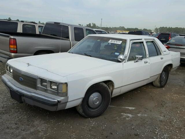 2FACP72G4MX153750 - 1991 FORD CROWN VICT WHITE photo 2