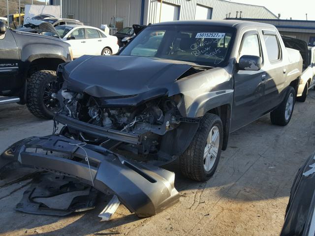 2HJYK16437H510213 - 2007 HONDA RIDGELINE GRAY photo 2