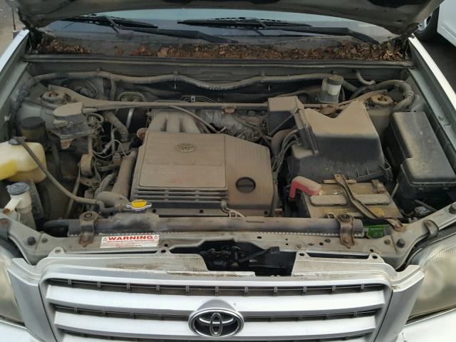 JTEHF21A920079414 - 2002 TOYOTA HIGHLANDER SILVER photo 7