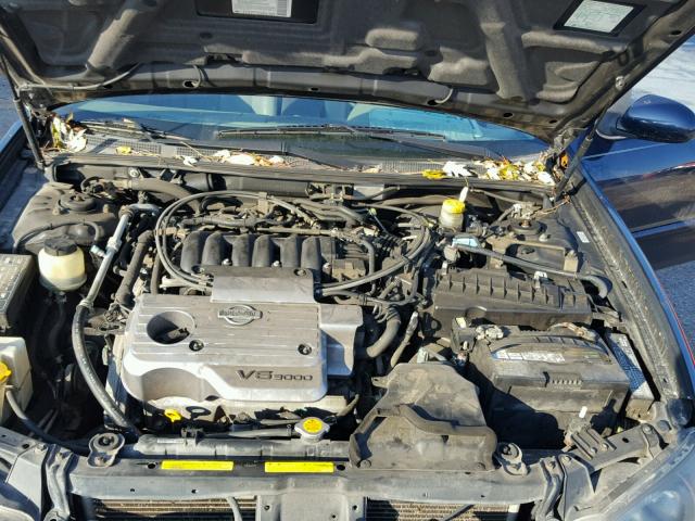 JN1CA31A81T314016 - 2001 NISSAN MAXIMA GXE BLUE photo 7