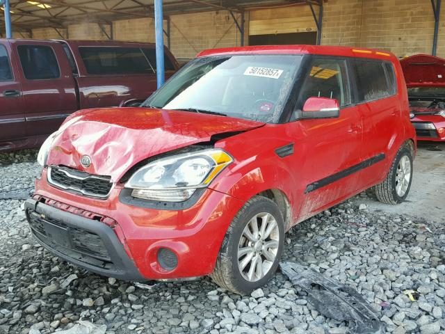 KNDJT2A63C7391103 - 2012 KIA SOUL + RED photo 2