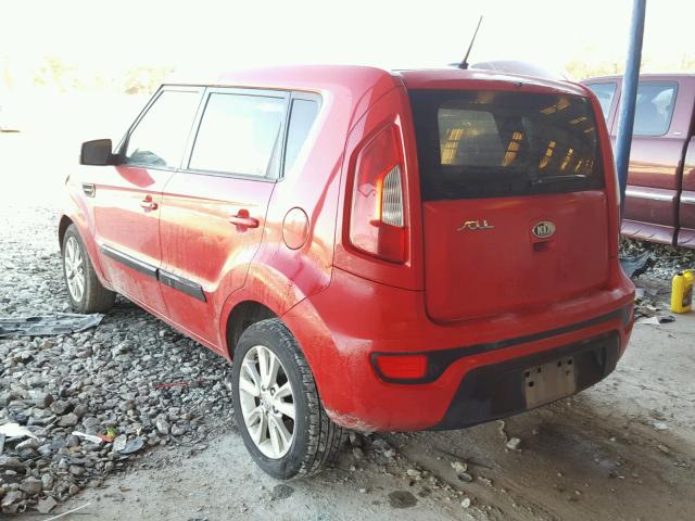 KNDJT2A63C7391103 - 2012 KIA SOUL + RED photo 3