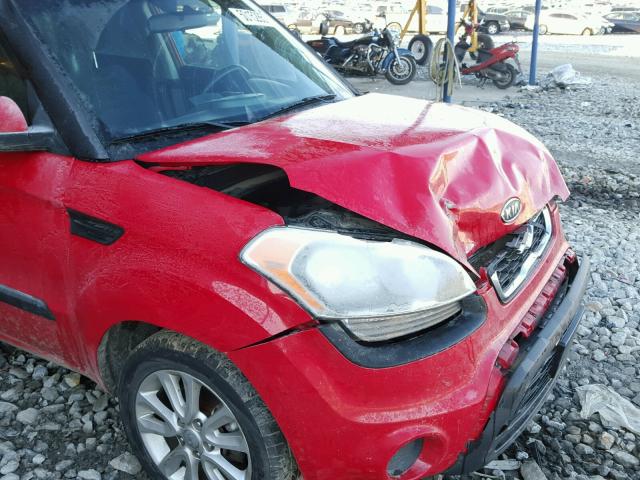 KNDJT2A63C7391103 - 2012 KIA SOUL + RED photo 9