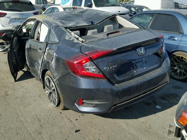 19XFC1F40HE212434 - 2017 HONDA CIVIC EX 黑色 照片 3