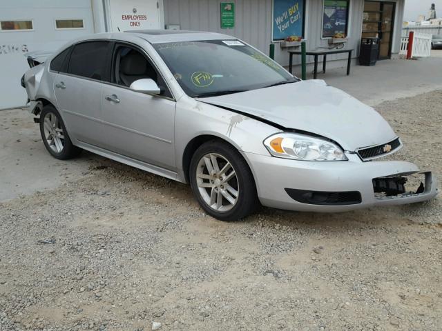 2G1WC5E37C1280390 - 2012 CHEVROLET IMPALA LTZ SILVER photo 1