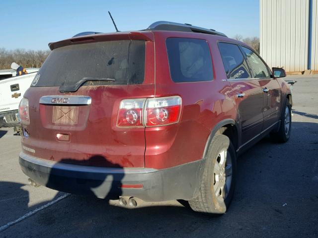 1GKER23778J227924 - 2008 GMC ACADIA SLT Qırmızı foto 4