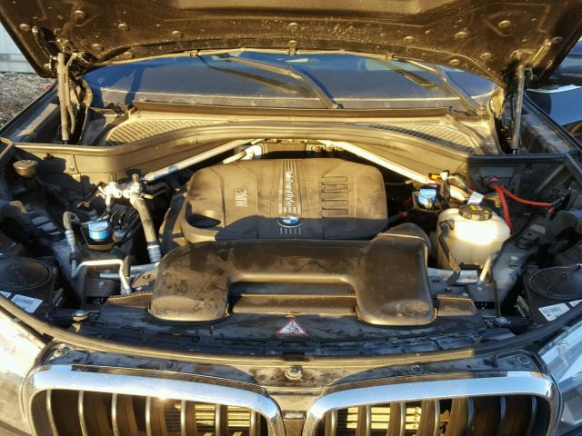 5UXKS4C57F0N11584 - 2015 BMW X5 XDRIVE3 ნაცრისფერი ფოტო 7